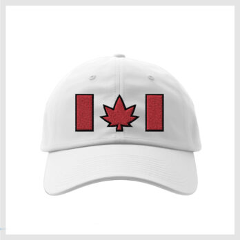 Cannabis Canada Flag Baseball Cap