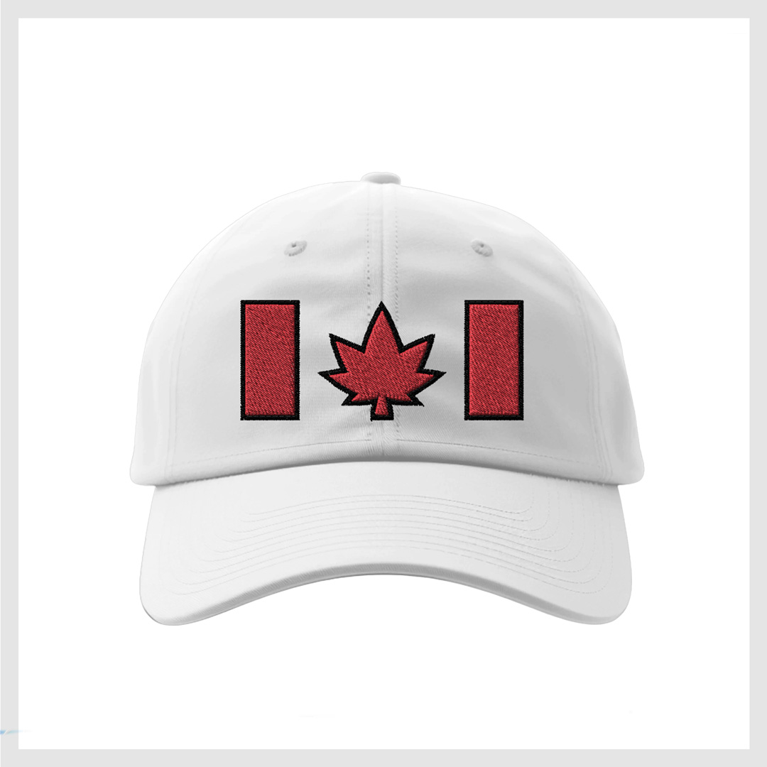 Canada Cannabis Flag Baseball Hat