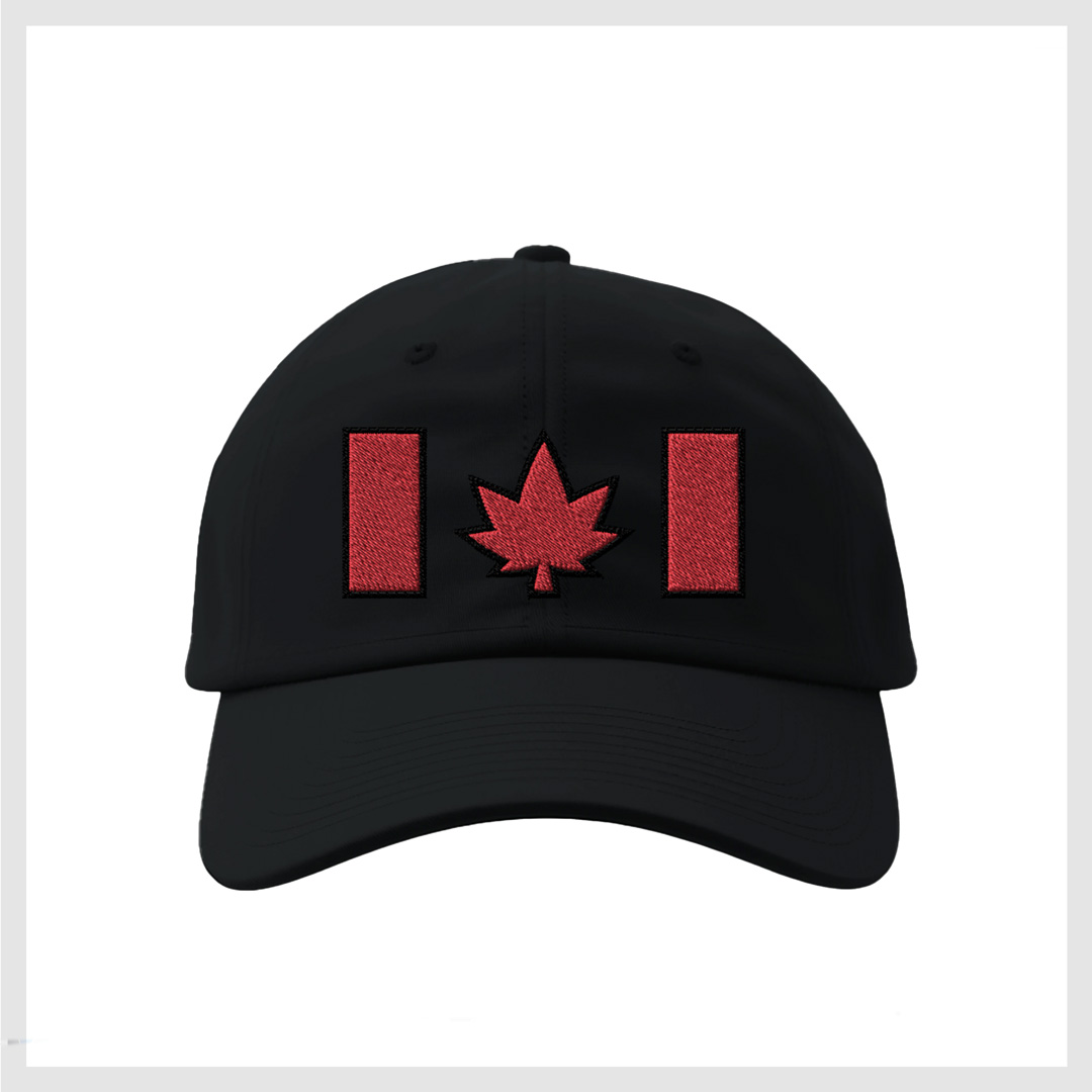 Canada Cannabis Flag Baseball Hat