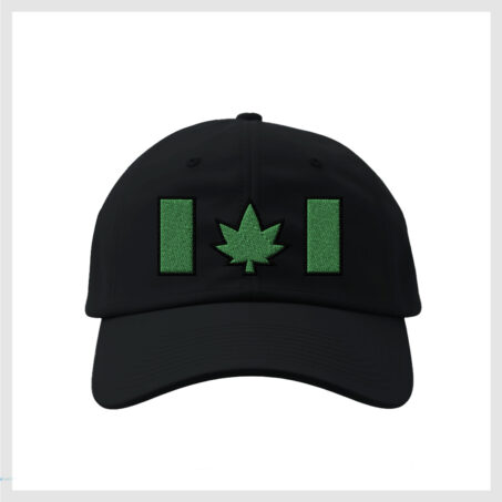 Canada Cannabis Flag Baseball Hat