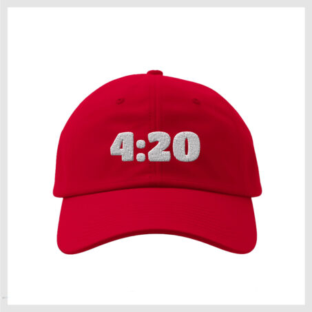 Canada Cannabis 4:20 Baseball Hat