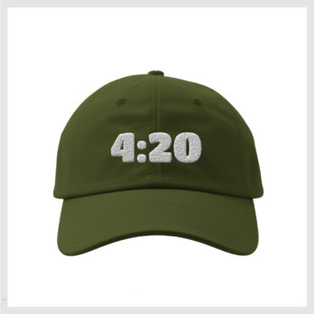 Cannabis Canada 4:20 Baseball Cap