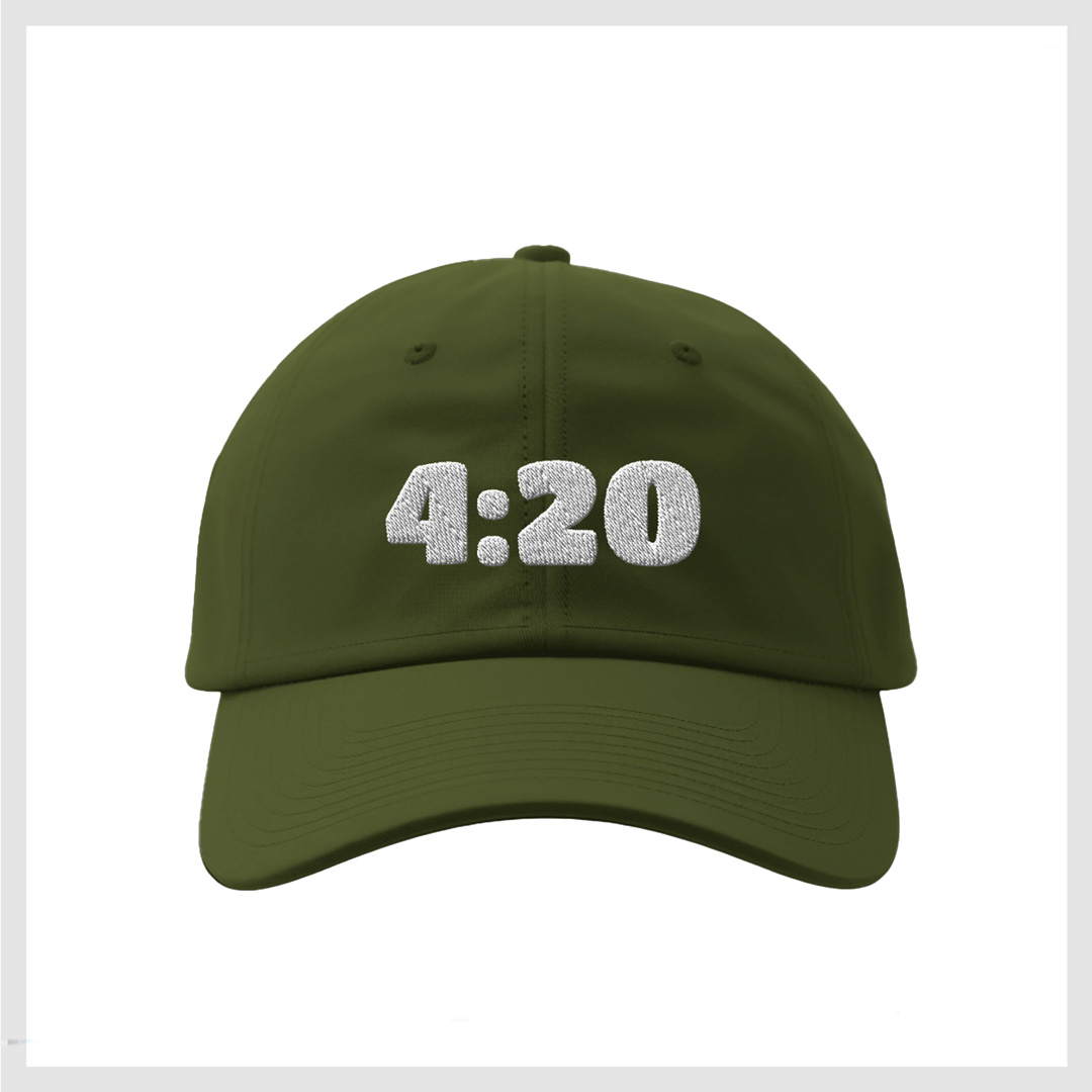 Canada Cannabis 4:20 Baseball Hat