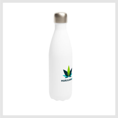 Marijuana BC 17oz Stainless Steel Bottle