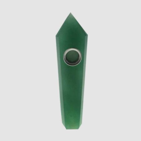 Natural Gemstone Crystal Wand Pipe Aventurine