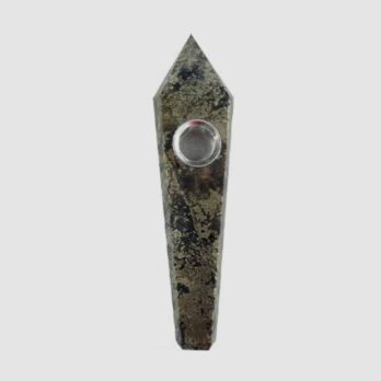 Gemstone Wand Pipe Pyrite