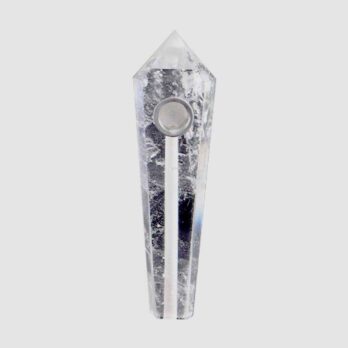 Gemstone Wand Pipe Quartz