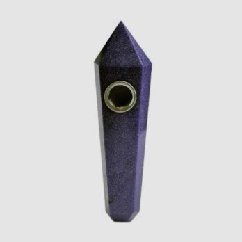 Gemstone Wand Pipe Sandstone Blue