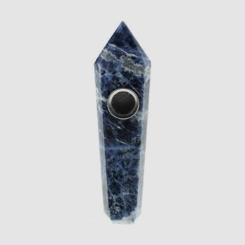Gemstone Wand Pipe Sodalite
