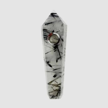 Gemstone Wand Pipe Tourmaline